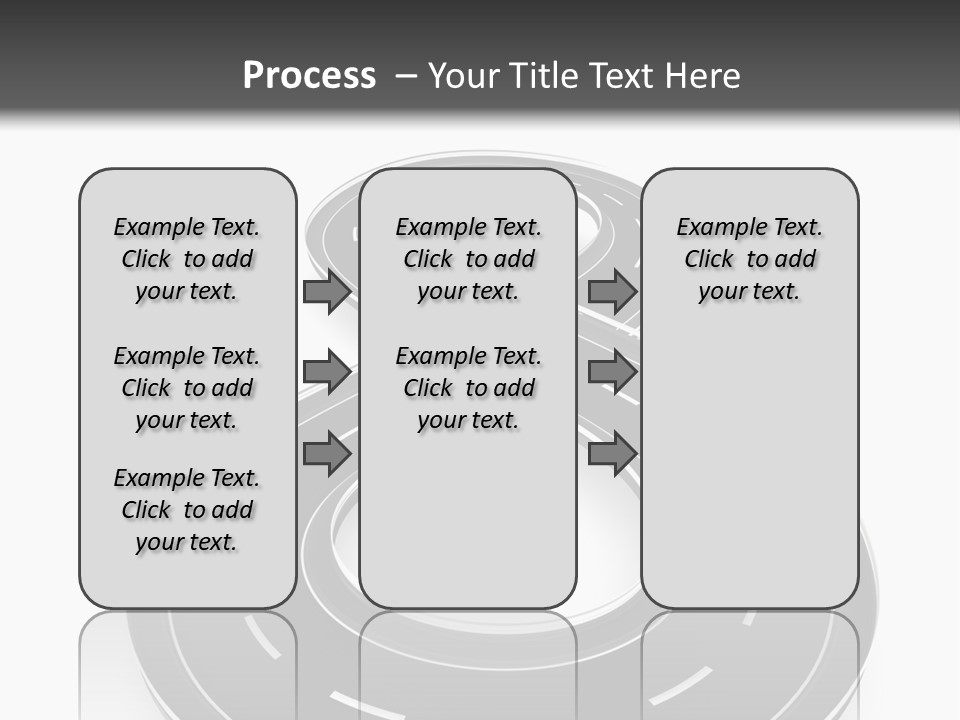 A Black And White Road Powerpoint Presentation PowerPoint Template