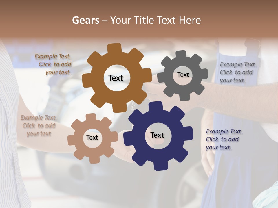 People Motor Auto PowerPoint Template