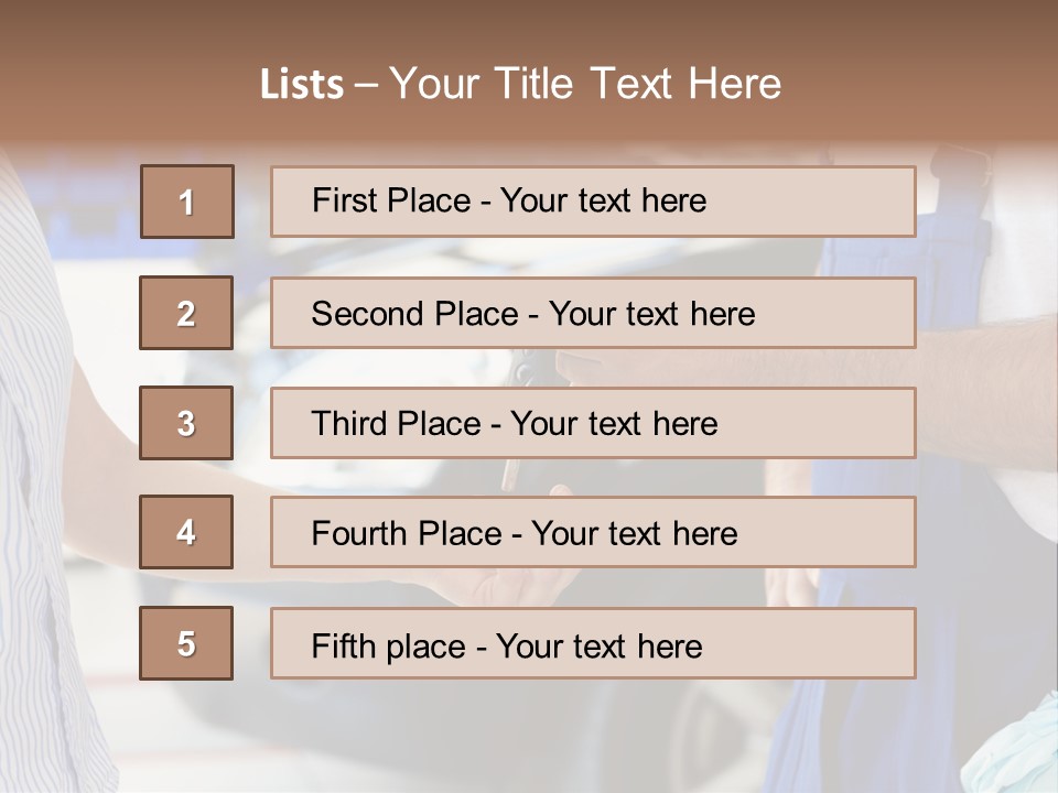 People Motor Auto PowerPoint Template