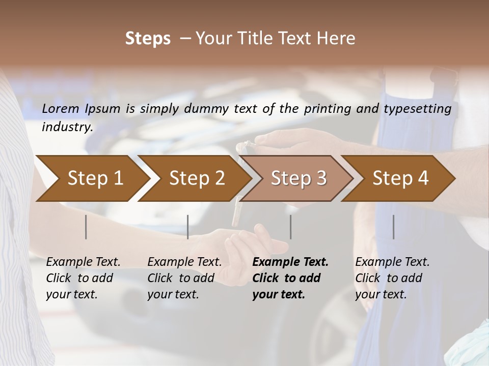 People Motor Auto PowerPoint Template