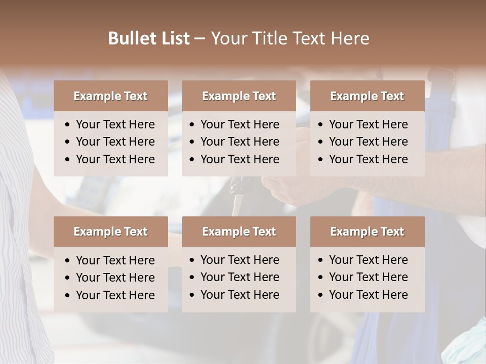 People Motor Auto PowerPoint Template