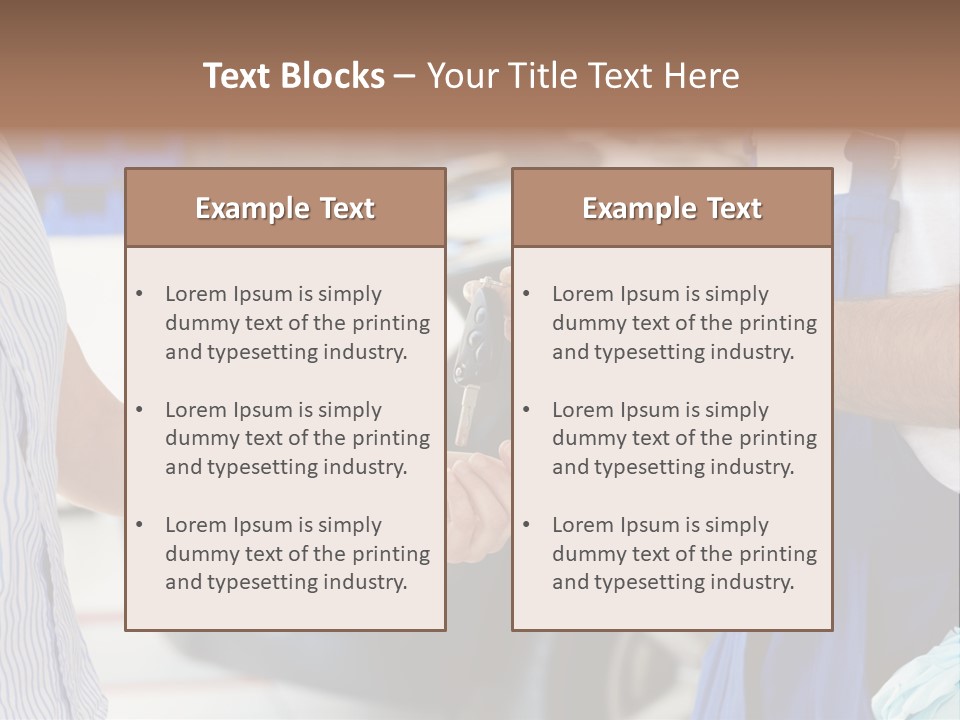 People Motor Auto PowerPoint Template