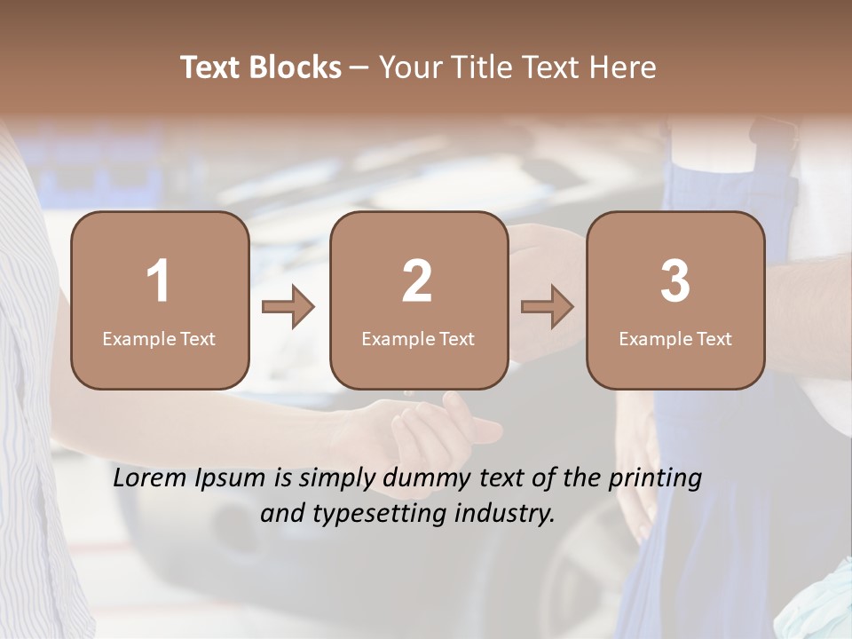 People Motor Auto PowerPoint Template
