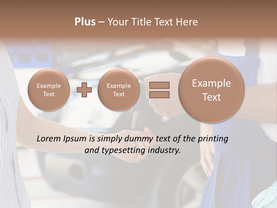 People Motor Auto PowerPoint Template