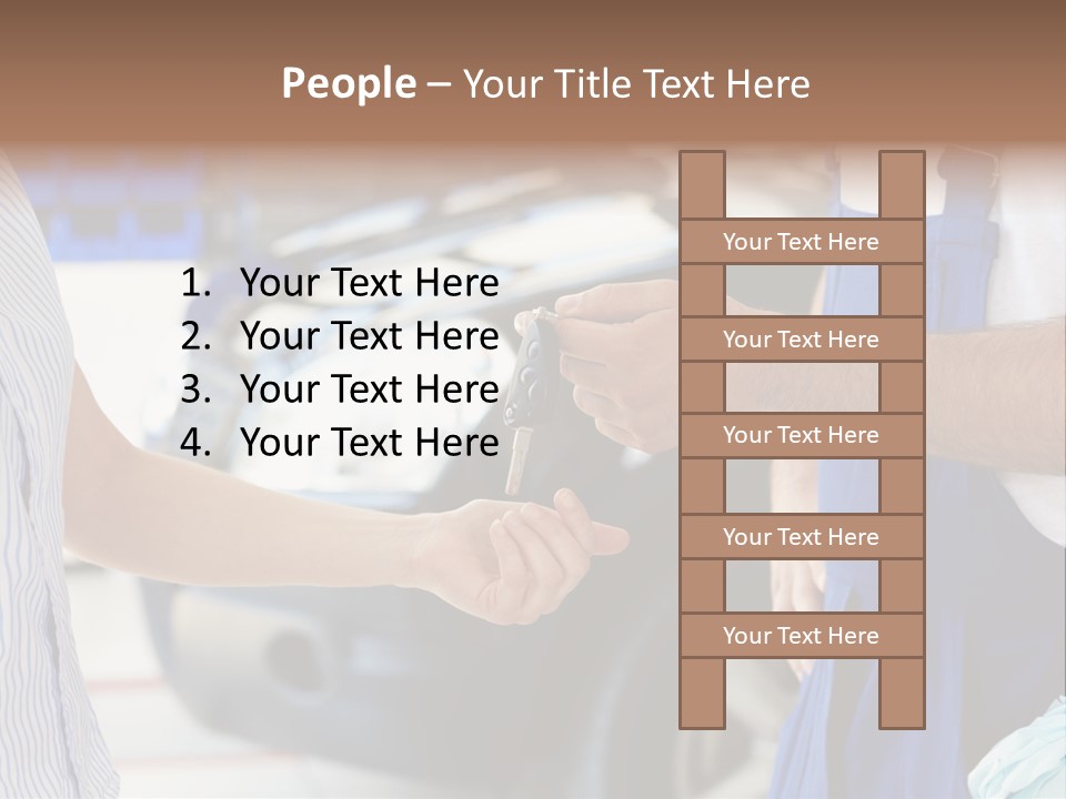 People Motor Auto PowerPoint Template