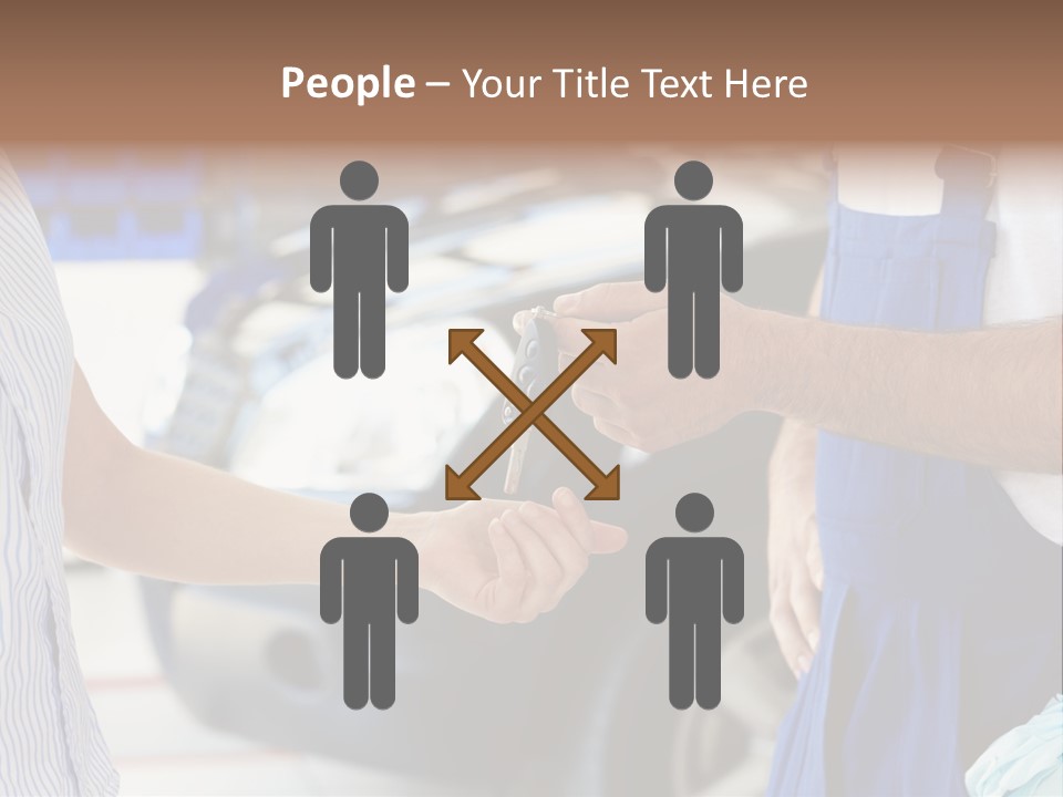 People Motor Auto PowerPoint Template