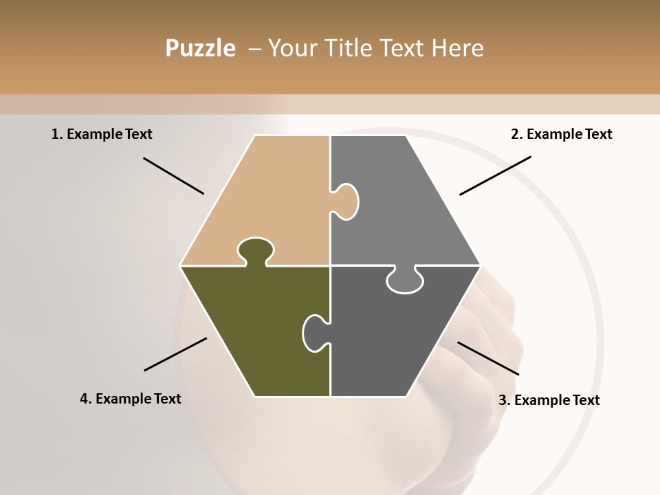 Undressed Nude Woman PowerPoint Template