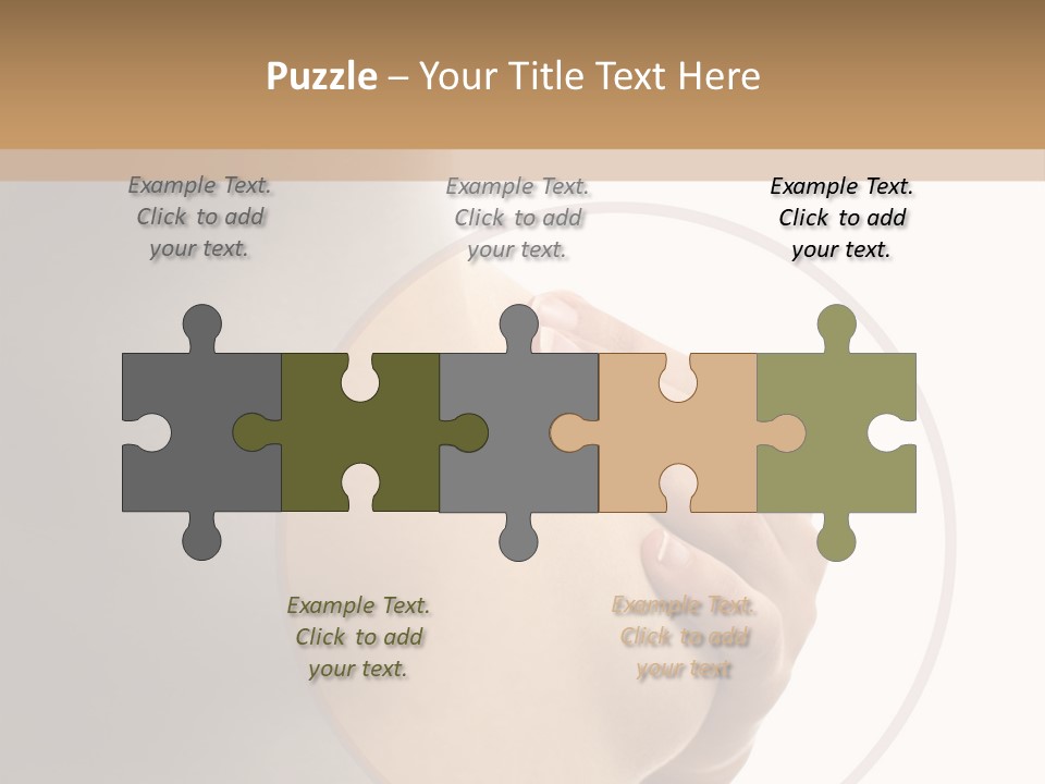 Undressed Nude Woman PowerPoint Template