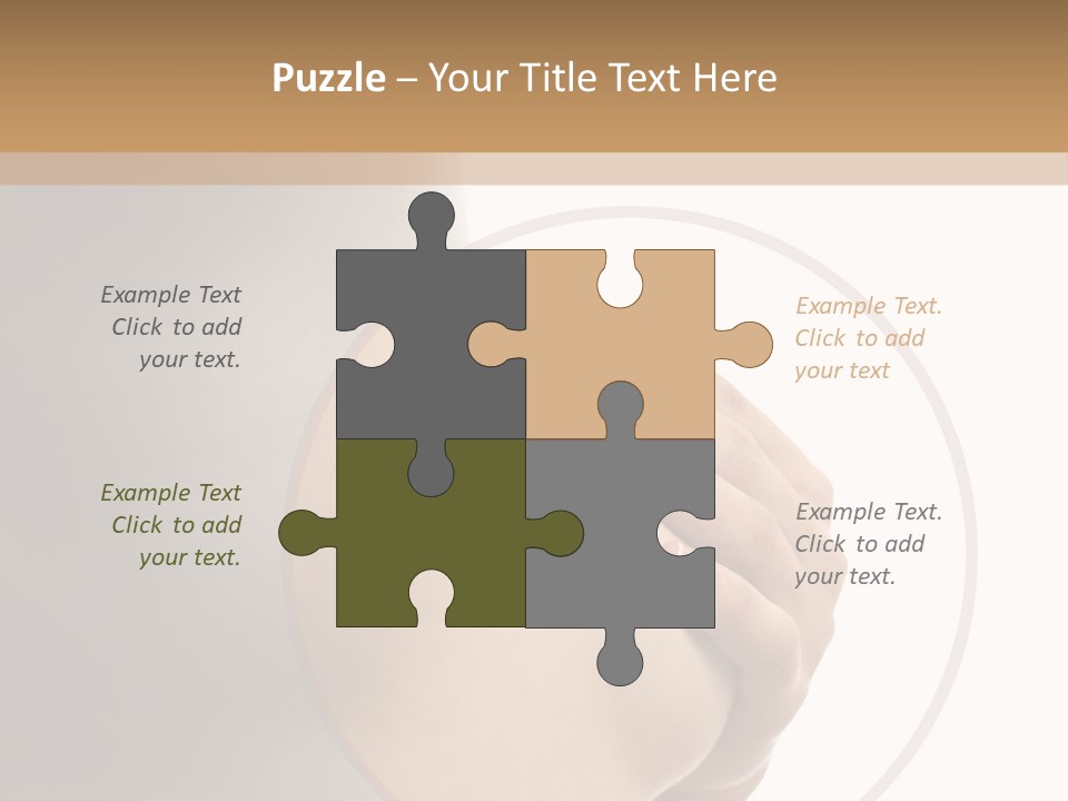 Undressed Nude Woman PowerPoint Template