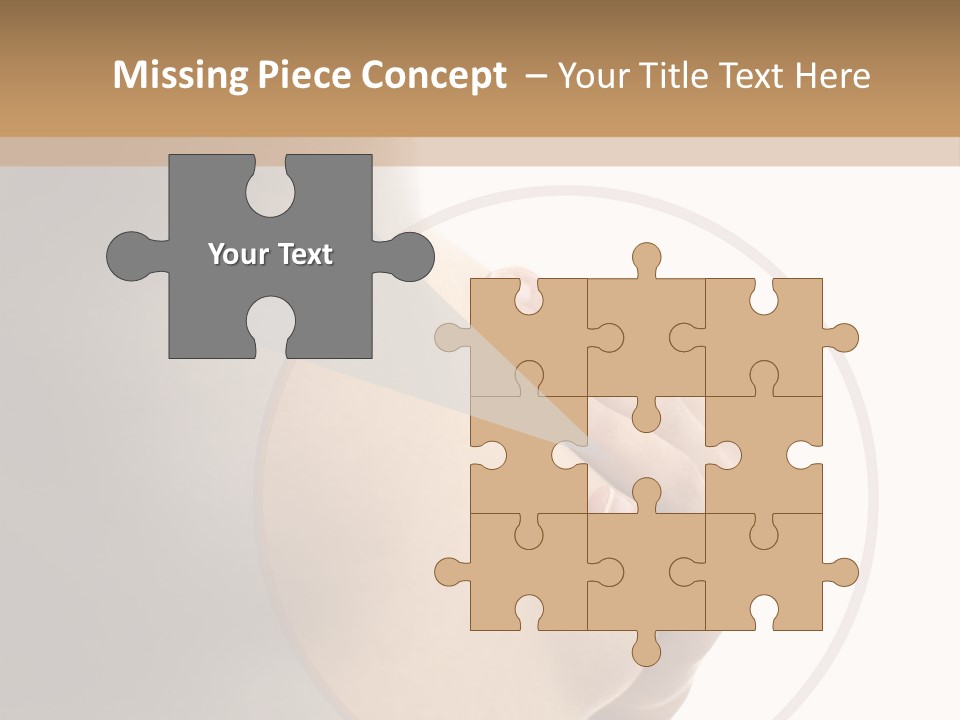 Undressed Nude Woman PowerPoint Template