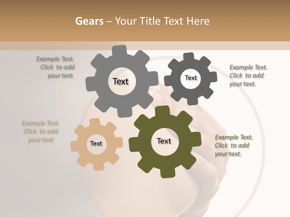 Undressed Nude Woman PowerPoint Template