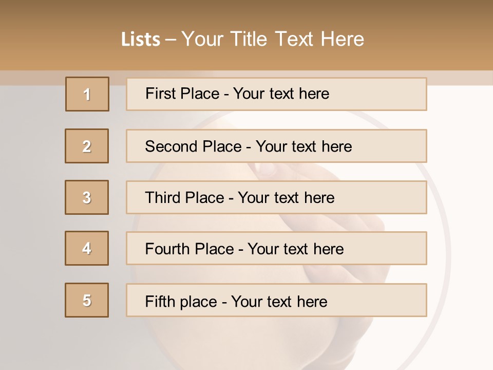 Undressed Nude Woman PowerPoint Template