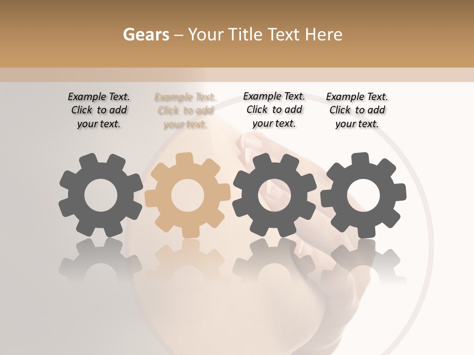 Undressed Nude Woman PowerPoint Template