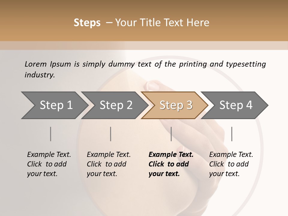 Undressed Nude Woman PowerPoint Template