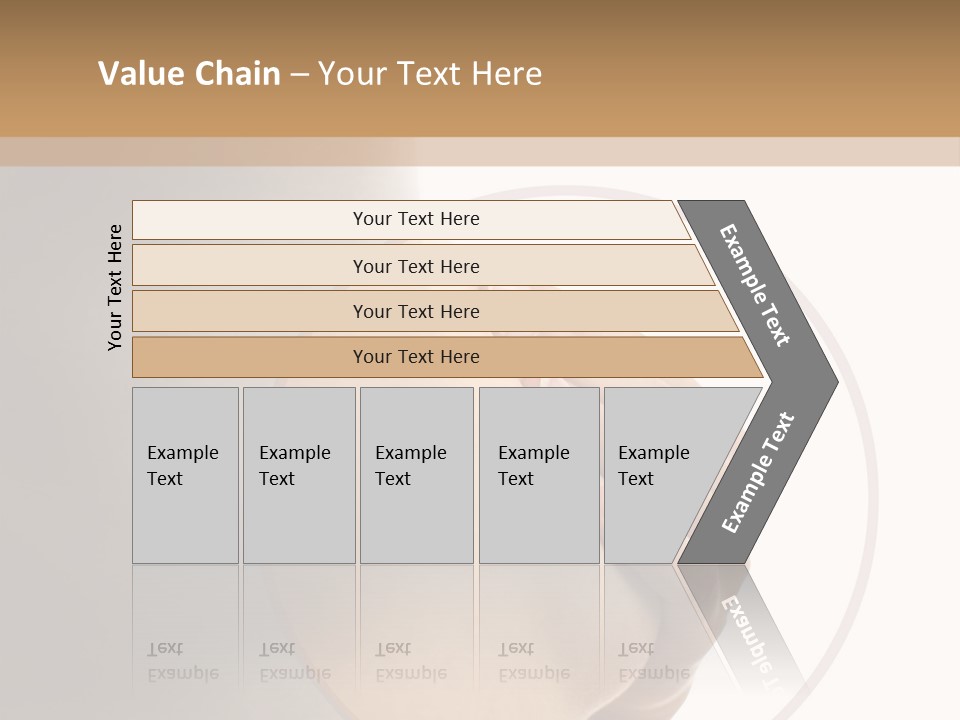 Undressed Nude Woman PowerPoint Template