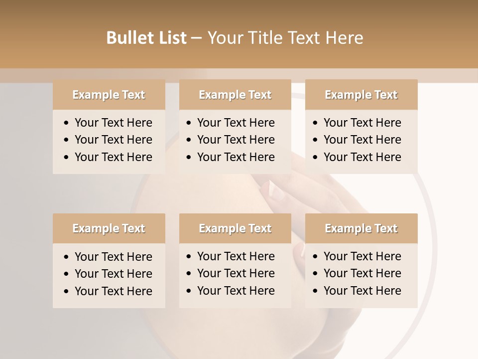 Undressed Nude Woman PowerPoint Template