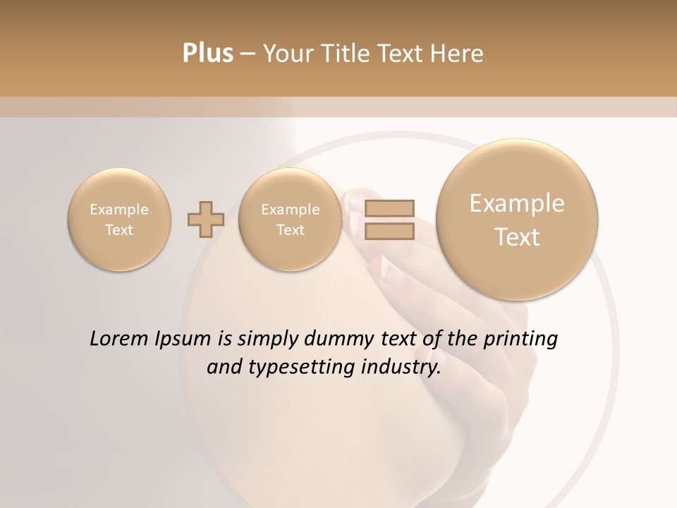 Undressed Nude Woman PowerPoint Template