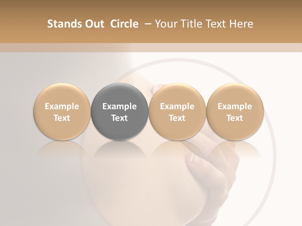 Undressed Nude Woman PowerPoint Template