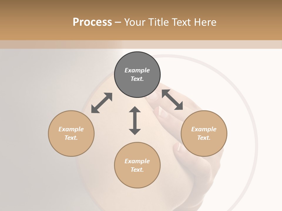Undressed Nude Woman PowerPoint Template