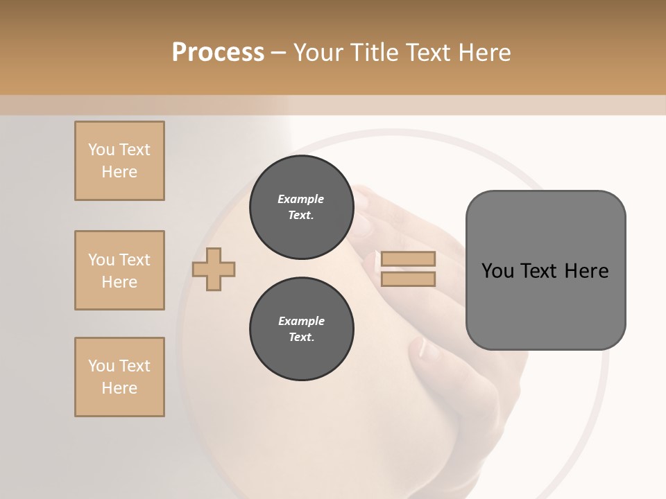 Undressed Nude Woman PowerPoint Template