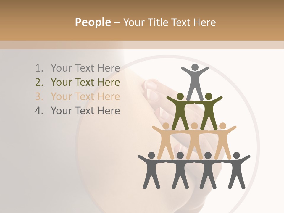 Undressed Nude Woman PowerPoint Template