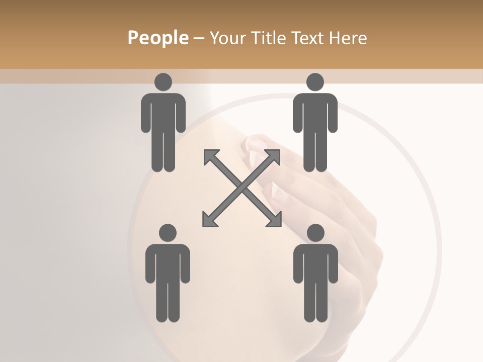 Undressed Nude Woman PowerPoint Template