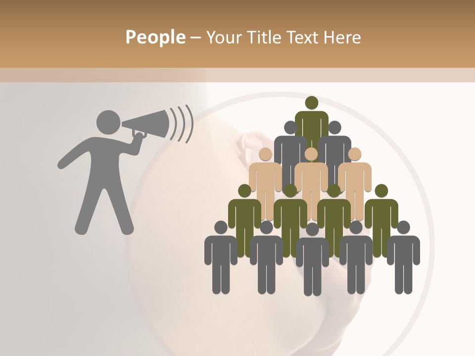 Undressed Nude Woman PowerPoint Template