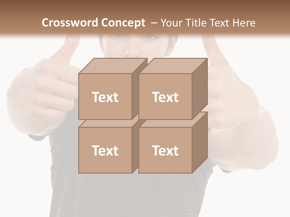 Great Guy Victory PowerPoint Template
