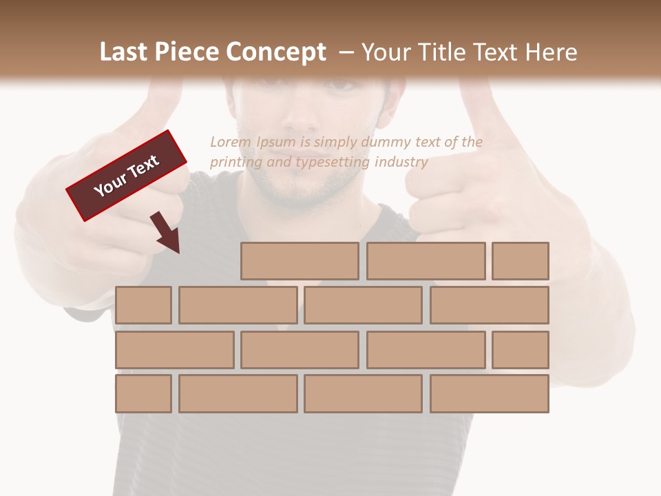 Great Guy Victory PowerPoint Template