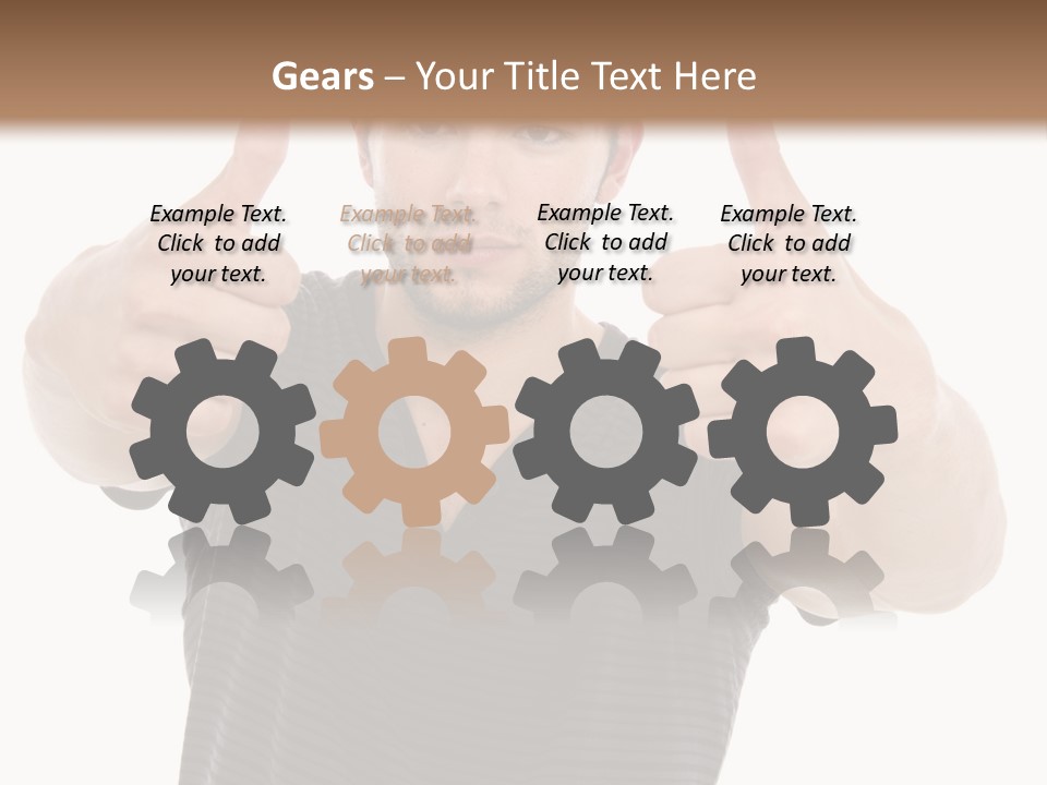 Great Guy Victory PowerPoint Template