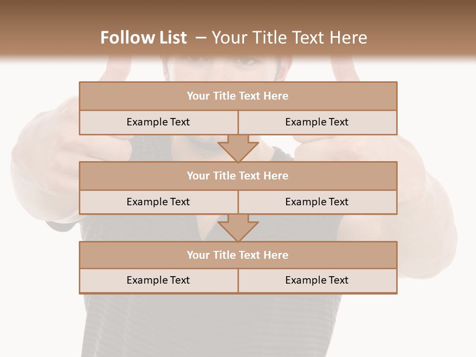 Great Guy Victory PowerPoint Template