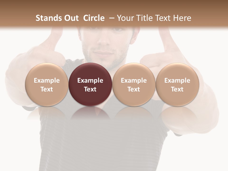 Great Guy Victory PowerPoint Template