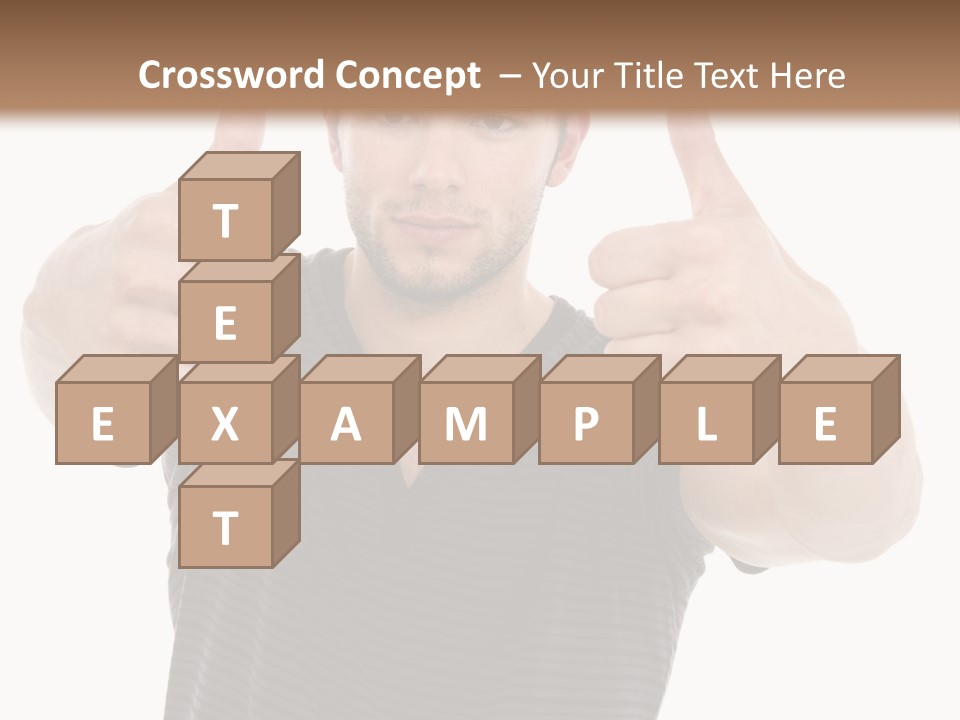 Great Guy Victory PowerPoint Template