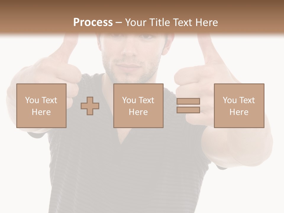 Great Guy Victory PowerPoint Template