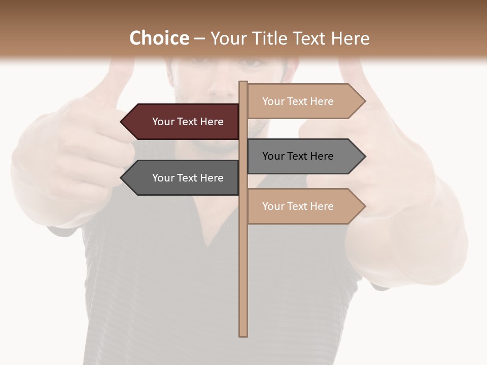 Great Guy Victory PowerPoint Template