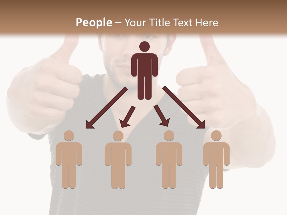 Great Guy Victory PowerPoint Template