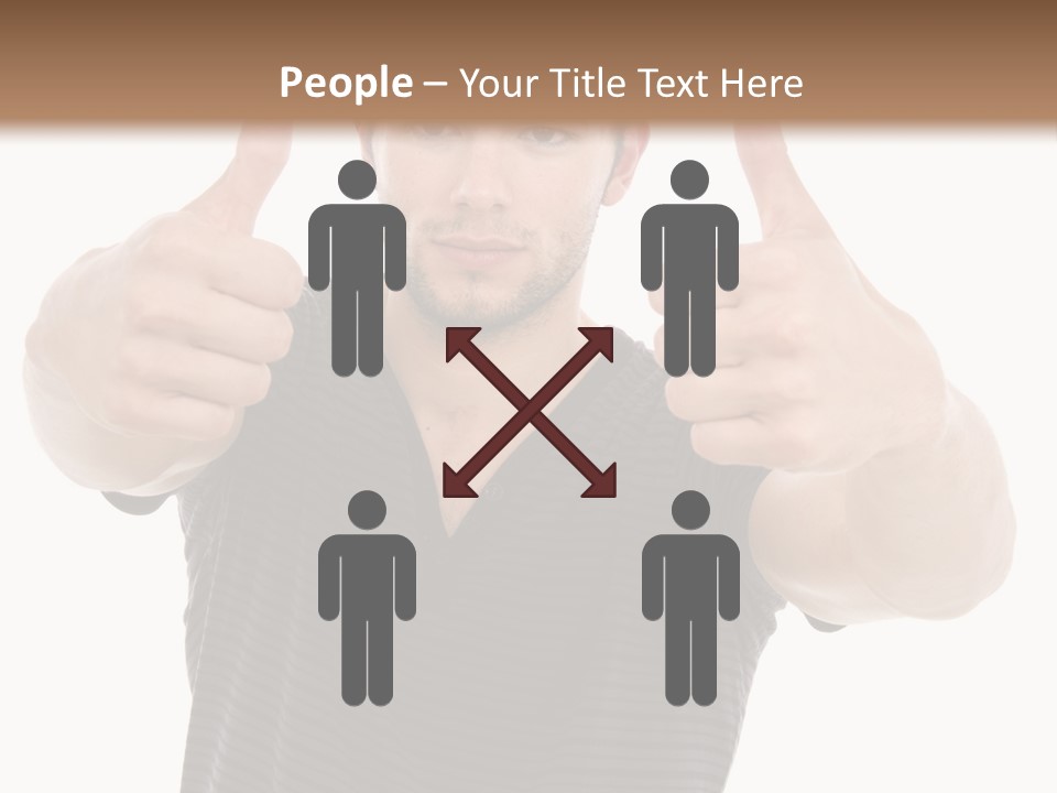 Great Guy Victory PowerPoint Template