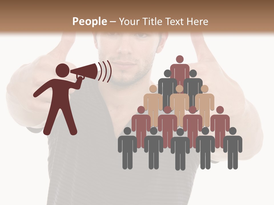 Great Guy Victory PowerPoint Template