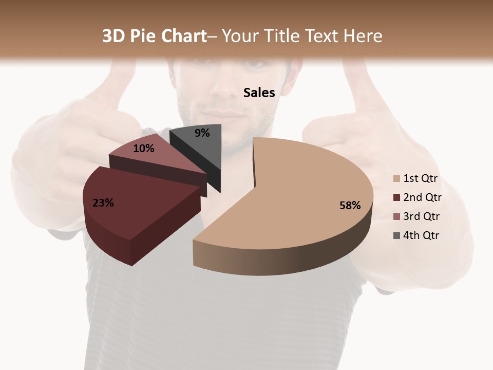 Great Guy Victory PowerPoint Template