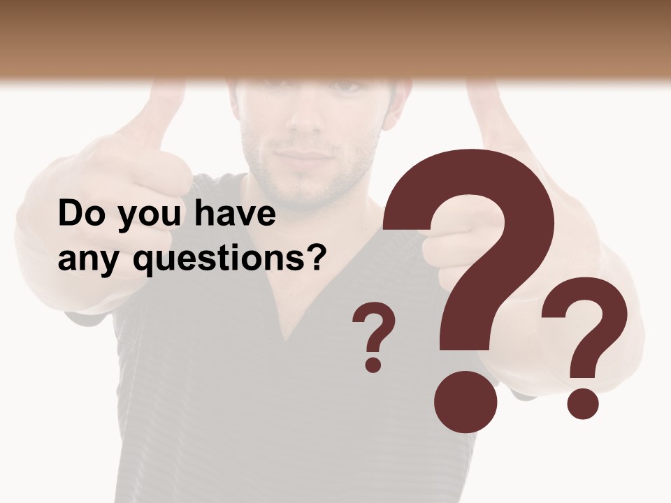 Great Guy Victory PowerPoint Template