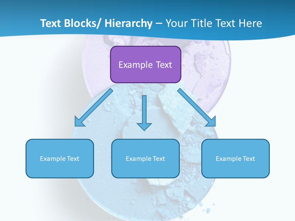 Makeup White Purple PowerPoint Template