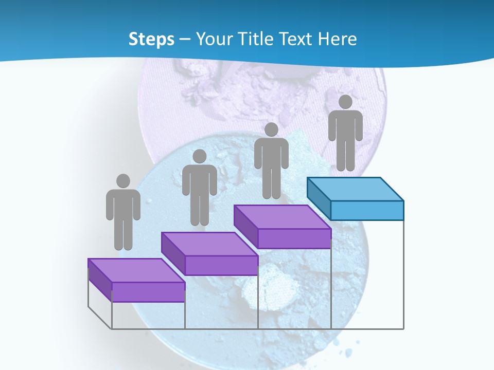 Makeup White Purple PowerPoint Template