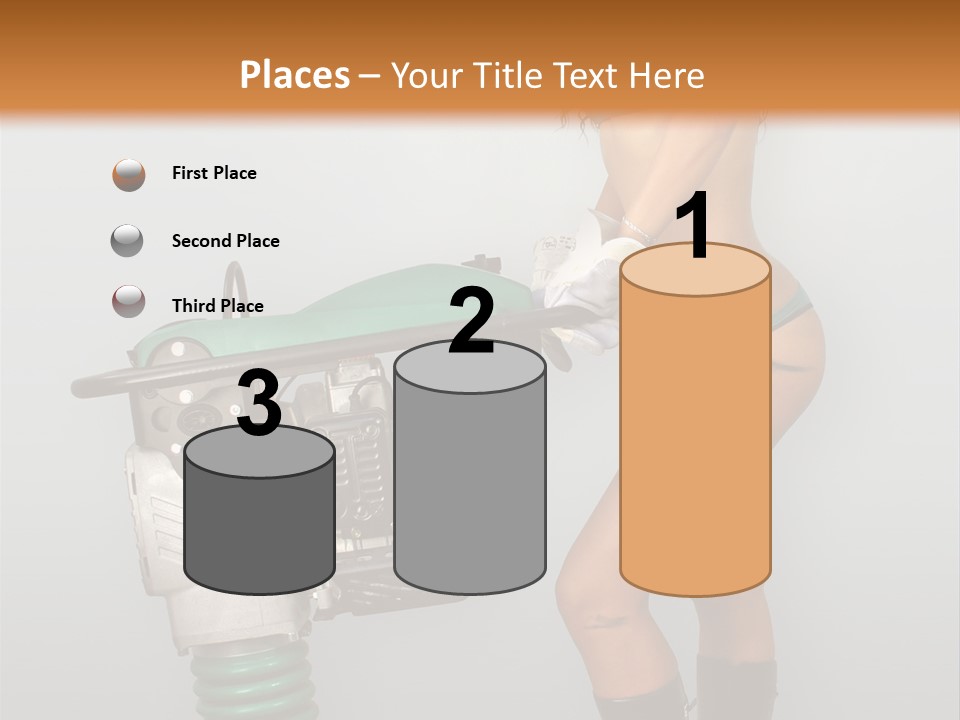 Glamour Boot Lingerie PowerPoint Template