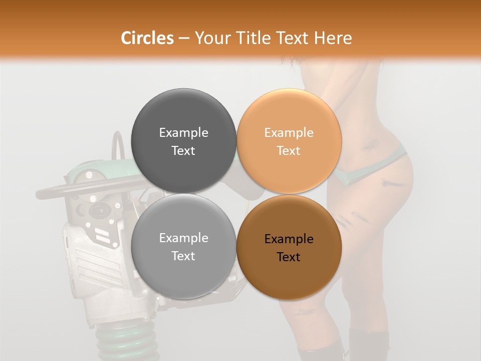 Glamour Boot Lingerie PowerPoint Template