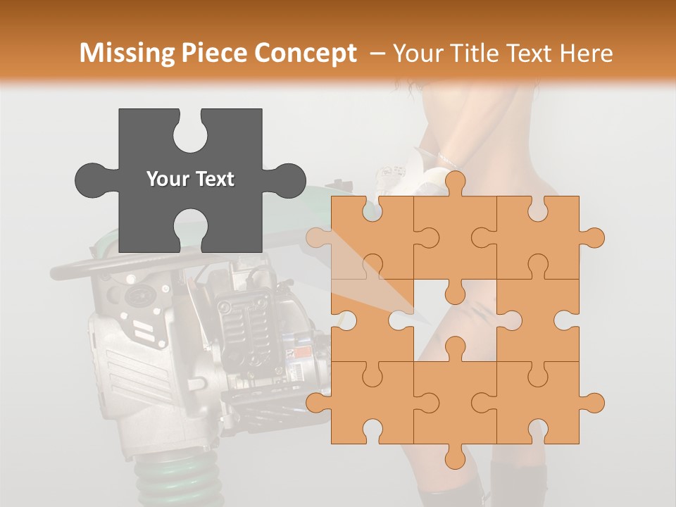 Glamour Boot Lingerie PowerPoint Template