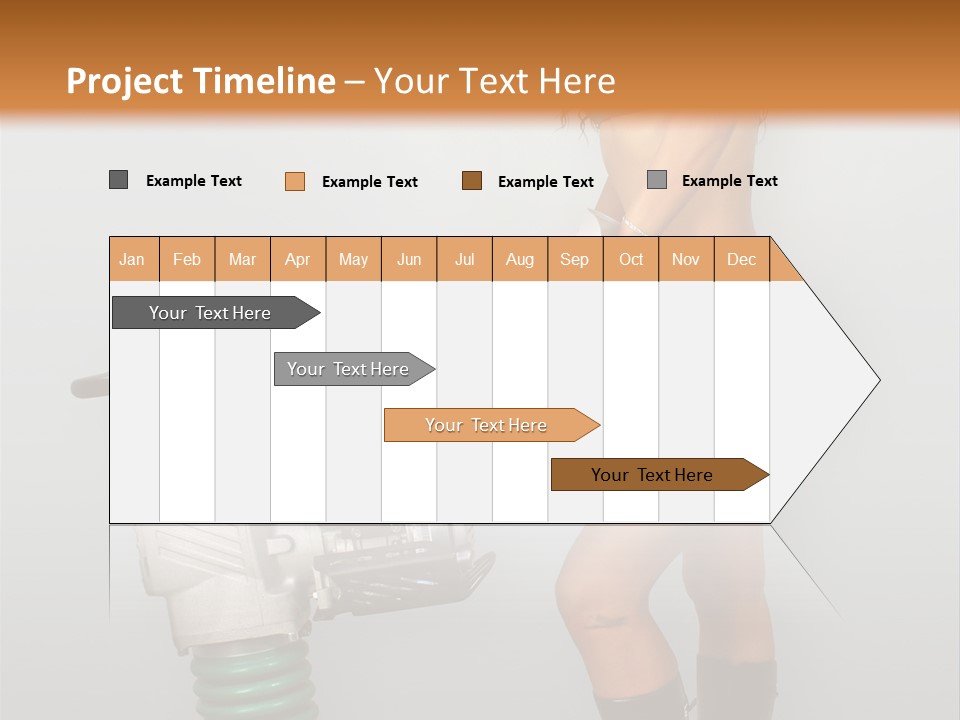 Glamour Boot Lingerie PowerPoint Template