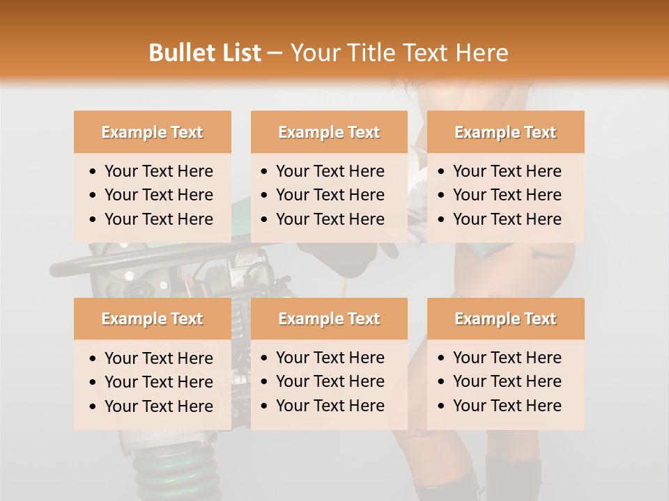 Glamour Boot Lingerie PowerPoint Template