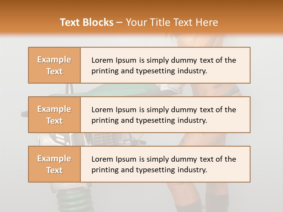 Glamour Boot Lingerie PowerPoint Template