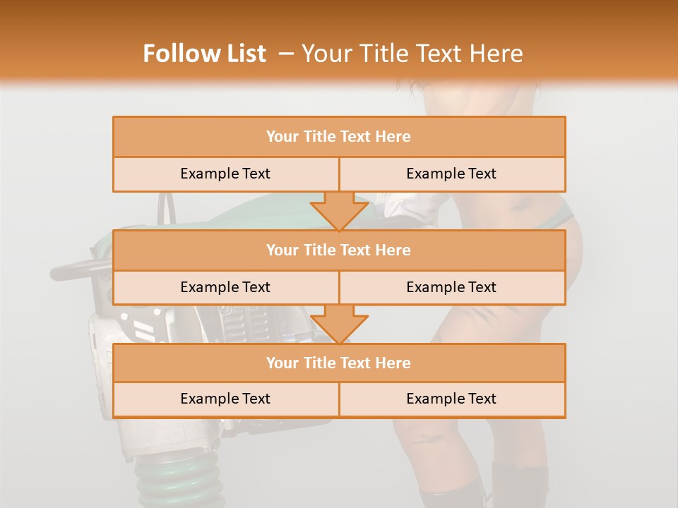 Glamour Boot Lingerie PowerPoint Template