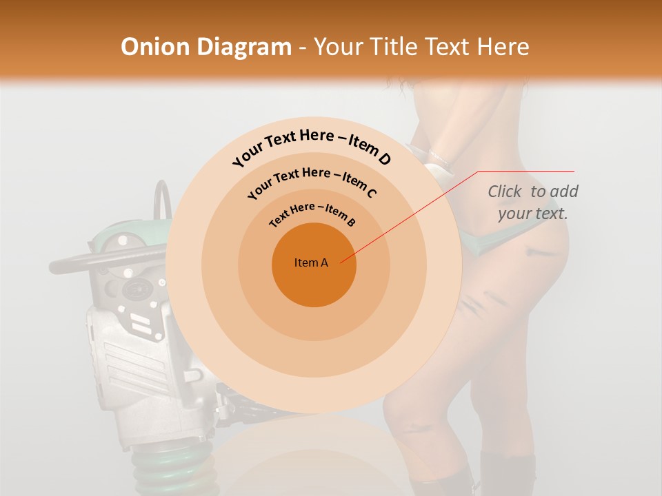 Glamour Boot Lingerie PowerPoint Template